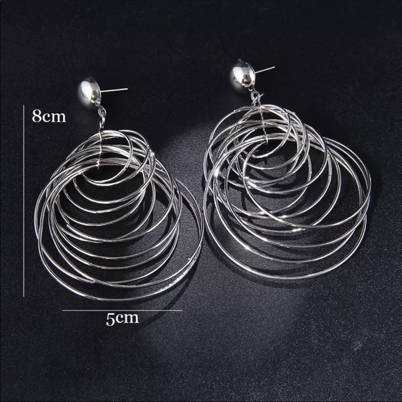 •Valentina• Spiral Earrings - Picture 4 of 5